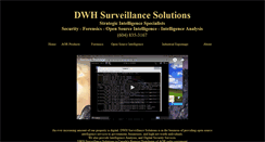 Desktop Screenshot of dwhsurveillancesolutions.com